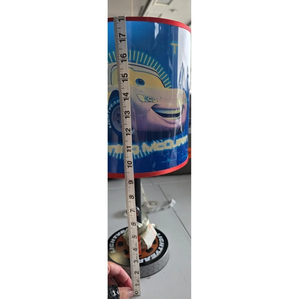 Cars Table Lamp Lightning McQueen Tow Mater Doc Hudson Disney Pixar